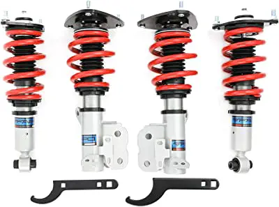 FAPO Adjustable Height Coilover Suspension Strut Lowering Kit, Mono-Tube Compatible with Scion FR-S 2013-2016 with Toyota 86/GT86/FT86 2012-2020 with Subaru BRZ 2012-2020 Shock