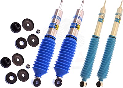 
Bilstein B6 Series 4 Shocks Kit for 13 Ford E-350 Super Duty Ride Monotube replacement Gas Charged Shock absorbers part number 33-187563, 33-176840