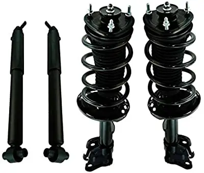 
Front and Rear Shock Strut and Coil Spring Kit 4 Piece Set - Compatible with 2009-2015 Honda Pilot