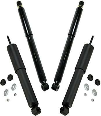 
Detroit Axle - 4pc Front & Rear Shock Absorber Assembly for Ford E-150 E-250 Econoline E350 Econoline Club Wagon Super Duty - 2WD ONLY - See Fitment