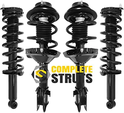 
COMPLETESTRUTS - Front & Rear Quick Complete Strut Assemblies with Coil Springs Replacement for 2005-2009 Subaru Outback - Set of 4