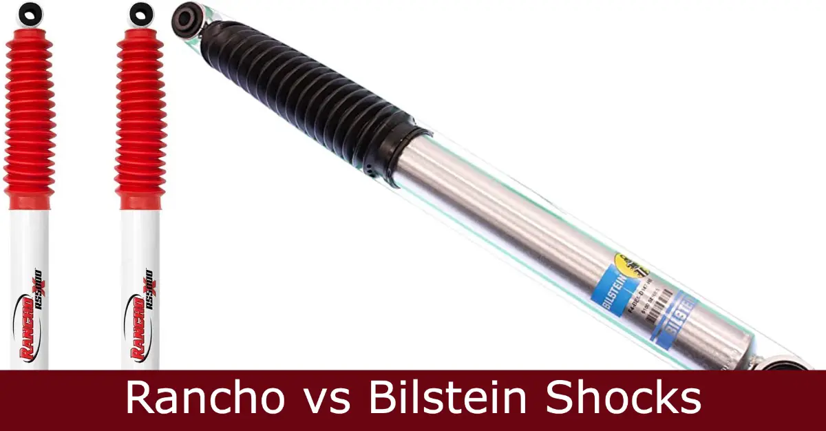 Rancho Vs Bilstein Shock A Real Comparison