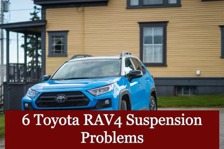 RAV4 suspension problems