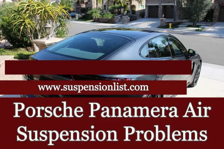 Porsche Panamera Air Suspension Problems