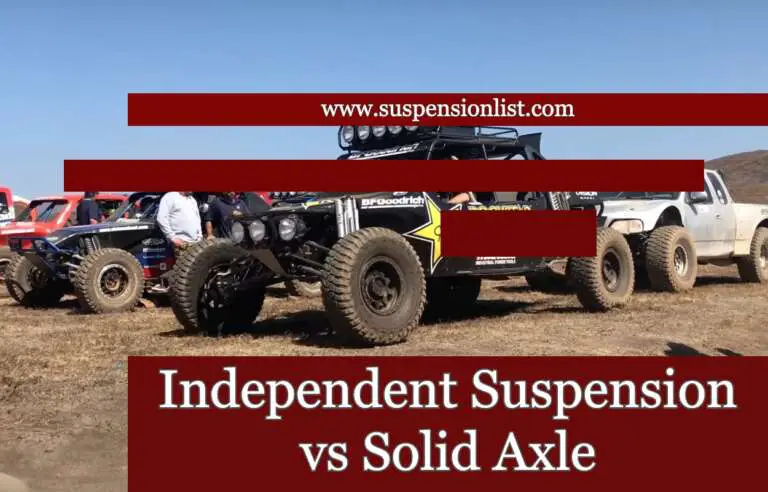 Independent Suspension vs Solid Axle in Off-Road Vehicles