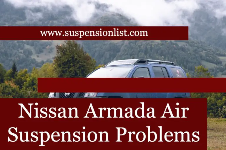 Nissan Armada Air Suspension Problems