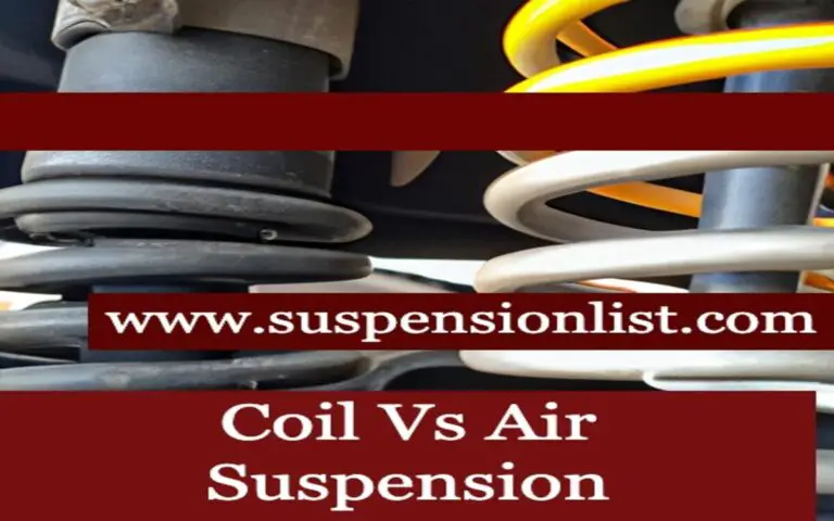 Coil Vs Air Suspension