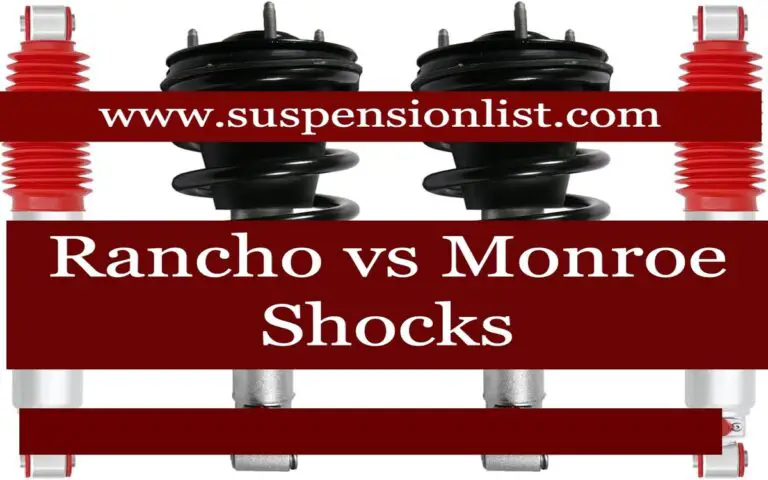 Rancho vs Monroe Shocks