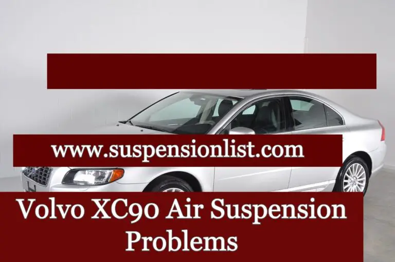 Volvo XC90 Air Suspension Problems