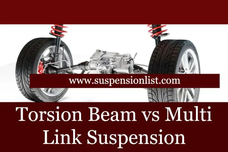 Torsion Beam vs Multi-Link Suspension